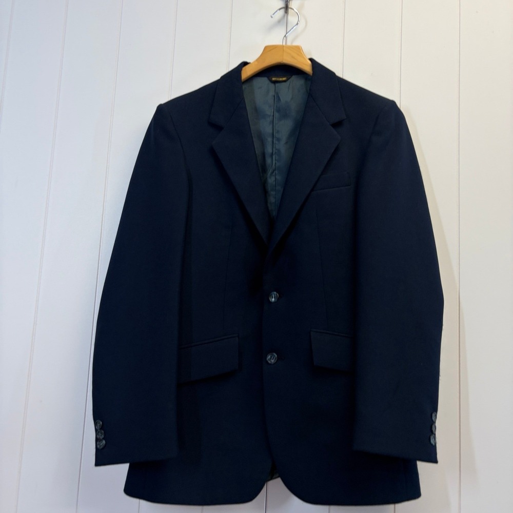Vintage Monarch Dark Academia Blazer Jacket Men Size 36 Professional Career